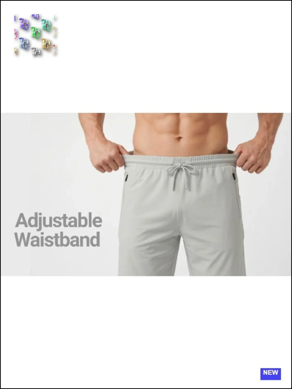 Men's Athletic Shorts 3 Pack Quick Dry with Zipper Pockets